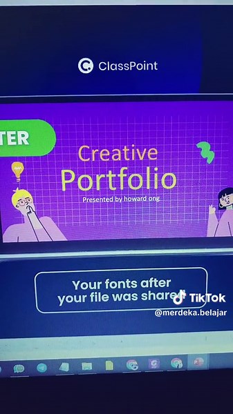 Tips mengatasi font yg tidak ikut terdownload di PowerPoint #samasamab...