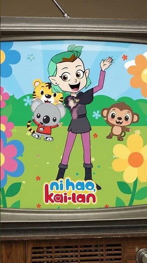 Amity Blight Sings Ni Hao Kai Lan Theme song #theowlhouse #animatedcharacter #cartoon #nihaokailan