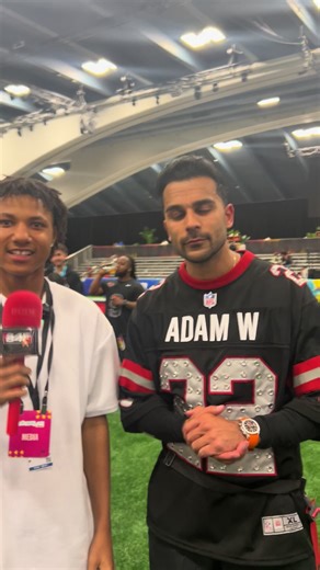 Interview Experience at NFL Flag Football Game