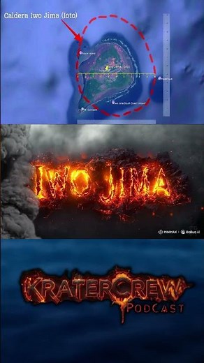 VOLCANO Iwo Jima (Ioto) - Eruption and Recharge 🌋