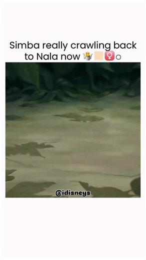 disney throwbacks on Instagram: "This clip features a classic and heartwarming moment from Disney's The Lion King (1994). It captures the emotional reunion between Simba and his childhood friend, Nala, after years of being apart. Scene Overview The video starts with a tense confrontation where Nala, hunting in the jungle, pins Simba to the ground. After a moment of recognition, Simba realizes who she is, leading to an joyful reunion. The scene then transitions into a montage set to the iconic so