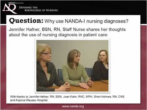 NANDA International Frequently Asked Questions: Why Use NANDA-I Nursing Diagnoses?