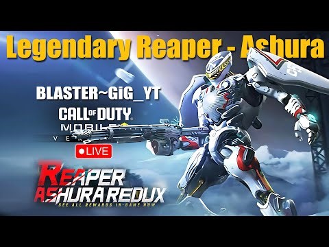 🔴4k CODM LIVE - ASHURA REDUX DRAW in 2025 | Cod Mobile Vertical Live