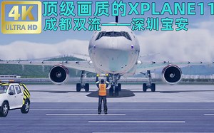 【4K60帧】顶级画质的模拟飞行：这技术对不起这套数万元的装备