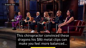 Were you skeptical after seeing this episode on Dragons’ Den? It featured big claims from a chiropractor who said his metal clips can make you feel stronger and more balanced. | CBC News: Marketplace