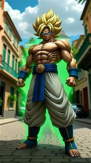 🔥Epic Transformation: Broly + Frieza in Real Life | Dragon Ball Shorts💥