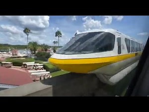 Walt Disney World Express Monorail Magic Kingdom to TTC Full Ride HD POV September 2022 Florida