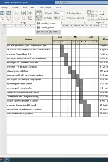 How to Fix Tables Pasted in MS Word