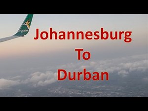 Flying From Johannesburg to Durban With Hard Landing