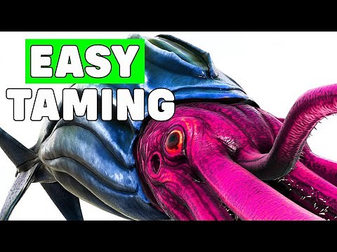 Tusoteuthis Easy Tame Guide - Ark Survival Evolved.