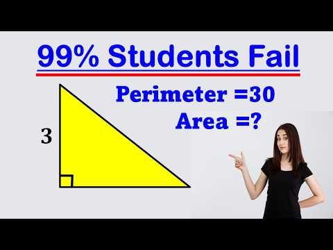 Solving a 'Harvard' University entrance exam |Find Area?