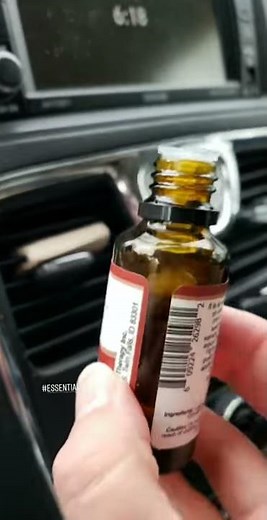 DIY Car Essential Oil Diffuser Life Hack
