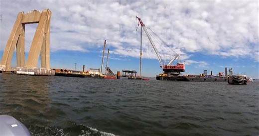 Baltimore's Key Bridge rebuild still expected to be finished in Fall 2028, MDTA says