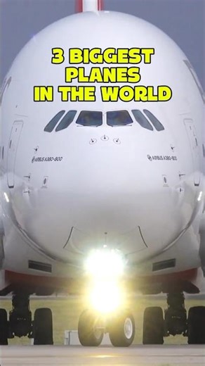 3 Biggest Planes in the World‼️ Number 3 is MASSIVE‼️