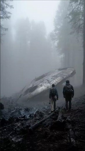 UFO Wreckage Reportedly Found Hidden in Remote Forest