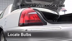 Brake Light Replacement: 1998 Mercury Grand Marquis GS 4.6L V8