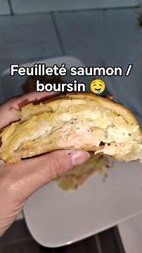 Salmon, leek, and Boursin puff pastry – absolutely amazing! 💕 Recipe details in description 💫 #th...