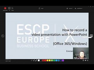 How to record a PowerPoint video (tutorial)