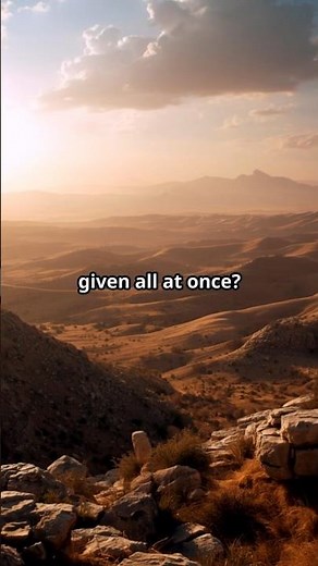 Joshua 13: The Distribution of the Promised Land to Israel.