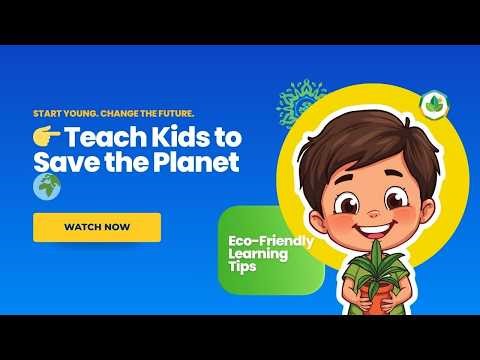 Eco Kids Project |Simple Ways to Teach Children About Sustainability - #sustainablefuture #gogreen
