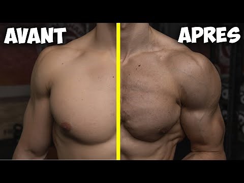 Chest and shoulder workout at home in 5 minutes! (no equipment required)