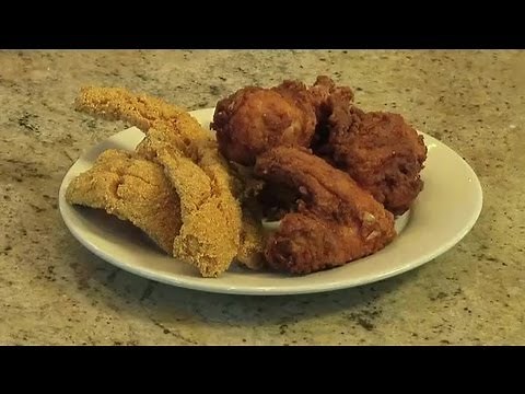 How to Make the Batter for Deep-Fried Fish or Chicken : Southern Cooking