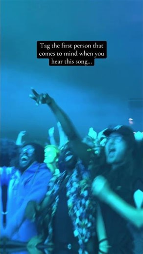 MAKE IT COUNT. Tag the first person that comes to mind when you hear this song…