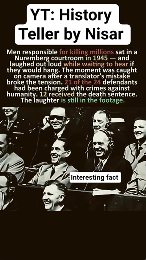 When War Criminals Joked About Hanging. Nuremberg Moment😲#shorts #history #nuremberg #decision #wwii