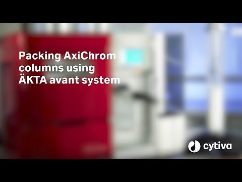 How to pack AxiChrom columns using AKTA avant™ 150 system