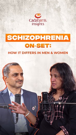 Schizophrenia often begins young—between 15 and 35 years old. 👥 Men are slightly more affected early on, but after age 40, women are more likely to develop what’s called late-onset schizophrenia. Knowing when symptoms usually appear can help families spot early signs and seek help sooner. 🧠 Dr. Priya Raghavan breaks down the typical age of onset and why it matters for awareness and care Full video : Link in bio [Keywords: early onset schizophrenia age,prodromal schizophrenia age,paranoid schiz