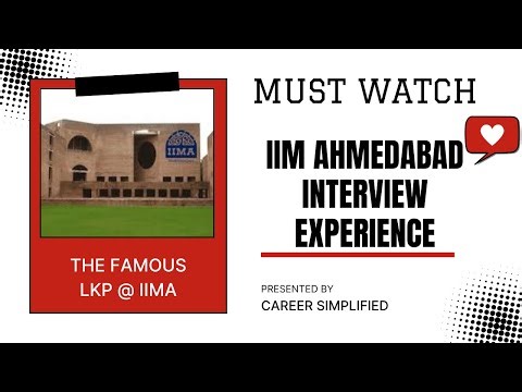 IIM Ahmedabad Interview experience | What is asked in IIMA PGPX interview? | Interview Preparation