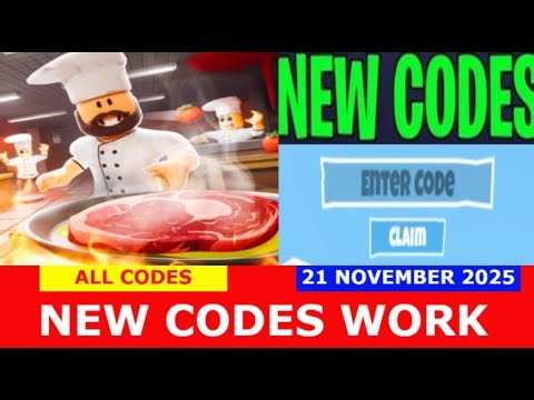 *NEW CODES* Cooking Chaos ROBLOX | November 21, 2025