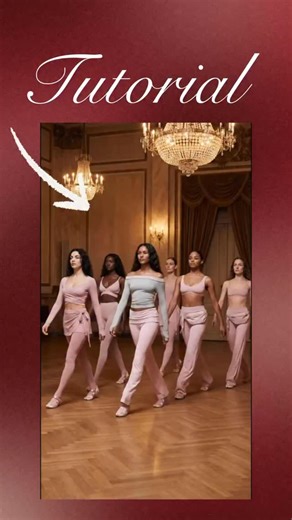 Ivy Rose | Ai creator x Creative Director ✨ on Instagram: "AI fashion campaign tutorial showing how to build a NikeSKIMS-inspired ballet spec ad using AI image-to-video, motion control, and cinematic editing. Comment “TUTORIAL” for the full workflow. How I built a full NikeSKIMS-style campaign with AI from images to motion to final edit Made with @invideo.io — try it at invideo.io . . . . . . . . AI fashion campaign tutorial, AI spec ad, AI commercial workflow, AI image to video, Kling motion co