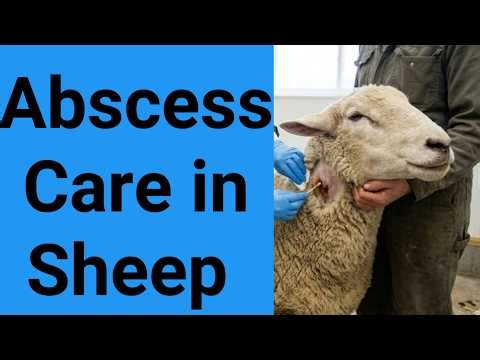 Abscess Care in Sheep | Animal Treatment Medicine | Veterinary Logics