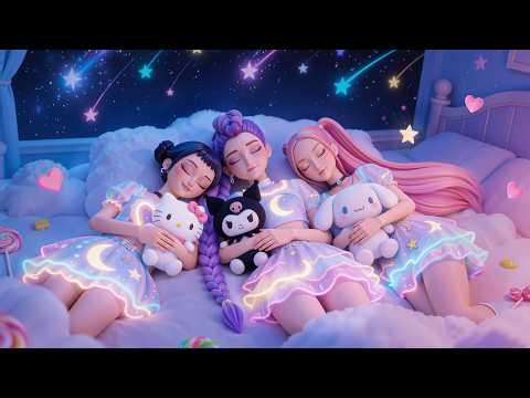 Sleep Instantly Within 3 Minutes with Huntrix Rumi, Mira & Zoey | Kpop Demon Hunter Sleep Music 💤