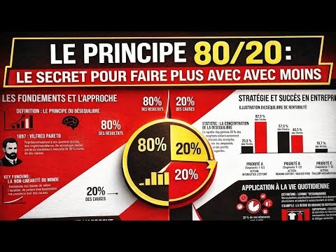 Le Principe de 80/20: le secret pour faire plus avec moins