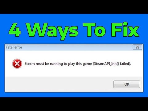 How To Fix Steam Must Be Running to Play This Game