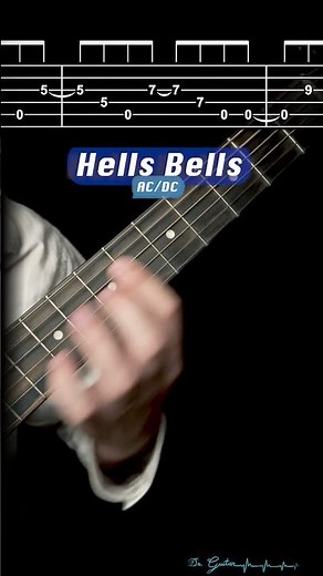 Hells Bells - AC/DC | (Intro) Tabs Tutorial - Dr. Guitar