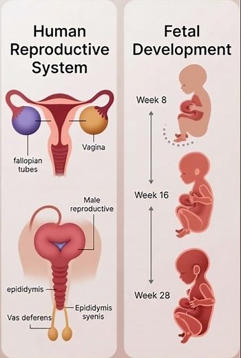 How Human Reproduction Leads to Baby Development👶From System to Growth #shorts #miracleinmotion