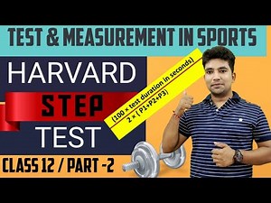 Harvard Step test I Test and Measurement I Aerobic fitness test I