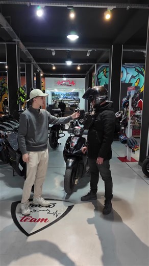 Retour d’un client chez nous 🔥 #fyp #vms #moto #mototeamdz