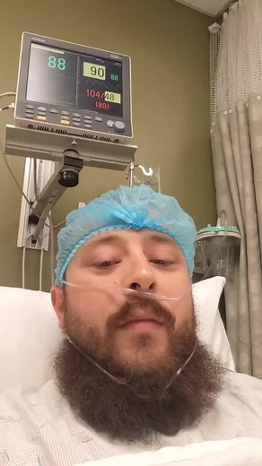 went in for a lower back procedure nothing life threatening!! this is the video I made waking up still high on the drugs lol