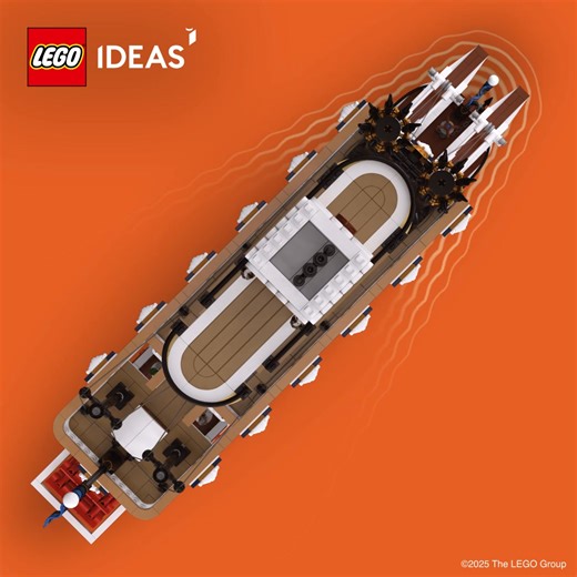 1.7K views · 279 reactions | Hop aboard the exclusive LEGO Ideas River Steamboat. | LEGO | Facebook