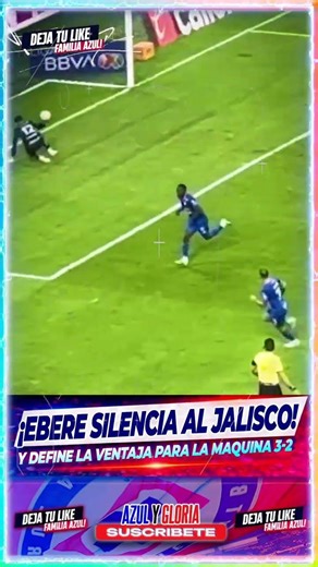 🤫¡EBERE SILENCIA AL JALISCO Y DEFINE LA VENTAJA PARA LA MAQUINA 3-2🚂💙