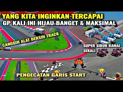 Make everyone satisfied & proud 😍 with (the Mandalika circuit) in this GP, changed & better