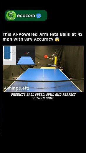 MIT’s High-Speed Ping Pong Robot – Smarter Than You Think! 🏓🤖⚡ #robotics #ai #innovation #science