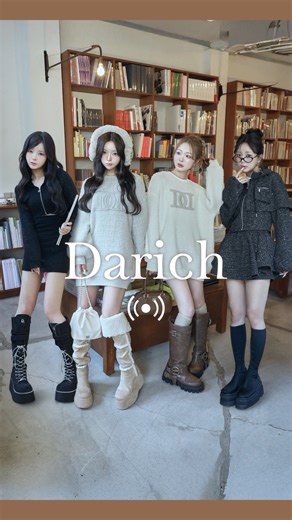 Darich / ダーリッチ on Instagram: "⋱新作アイテムのご紹介⋰ DD Loungette Collection 肩の力を抜いた瞬間に、さりげない色気がにじむ。 ラフなのに品よく決まる、“魅せるオフ”を叶える大人のラフスタイル。 ——アイテムのご紹介—— ＃DDロゴツイードニットプルオーバー price：¥13,200（税込） color：WHT / PNK / YEL / SAX / BLK size ：FREE ＃ラメツイードパーカーセットアップ price：¥22,000（税込） color：PNK / GRY / BLK size ：FREE / FL ＃オープンケーブルニットミニワンピース price：¥12,000（税込） color：BEG / GRY / BLK size ：FREE / FL ———————————— W E B：12 / 17 （水） 21:00~ 店 舗：12 / 18（木）~"