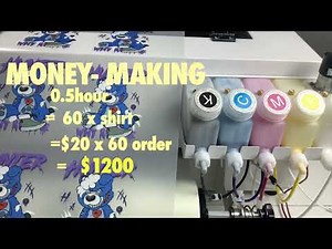 InkSonic XP600 DTF Printer