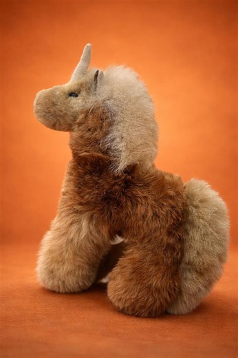 Fluffy Unicorn | Handmade With Alpaca Wool - Etsy