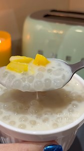 TAPIOCA, UN POSTRE DELICIOSO QUE A TODOS LES ENCANTA 🤤🥭🍨💯 Esta tapioca es una delicia, bien helada y puedes agregar la fruta de tu preferencia, a mi me gusta con mango, puedes encontrarla en supermercados y tiendas de productos a granel 😍 Con cariño Daniela R ❤️ | El delantal de Mamá